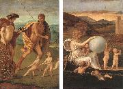 BELLINI, Giovanni Four Allegories: Perseverance and Fortune  ff oil painting on canvas